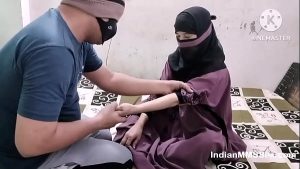 Indian Muslim Bhabhi In Hijab Hot Sex With Husband